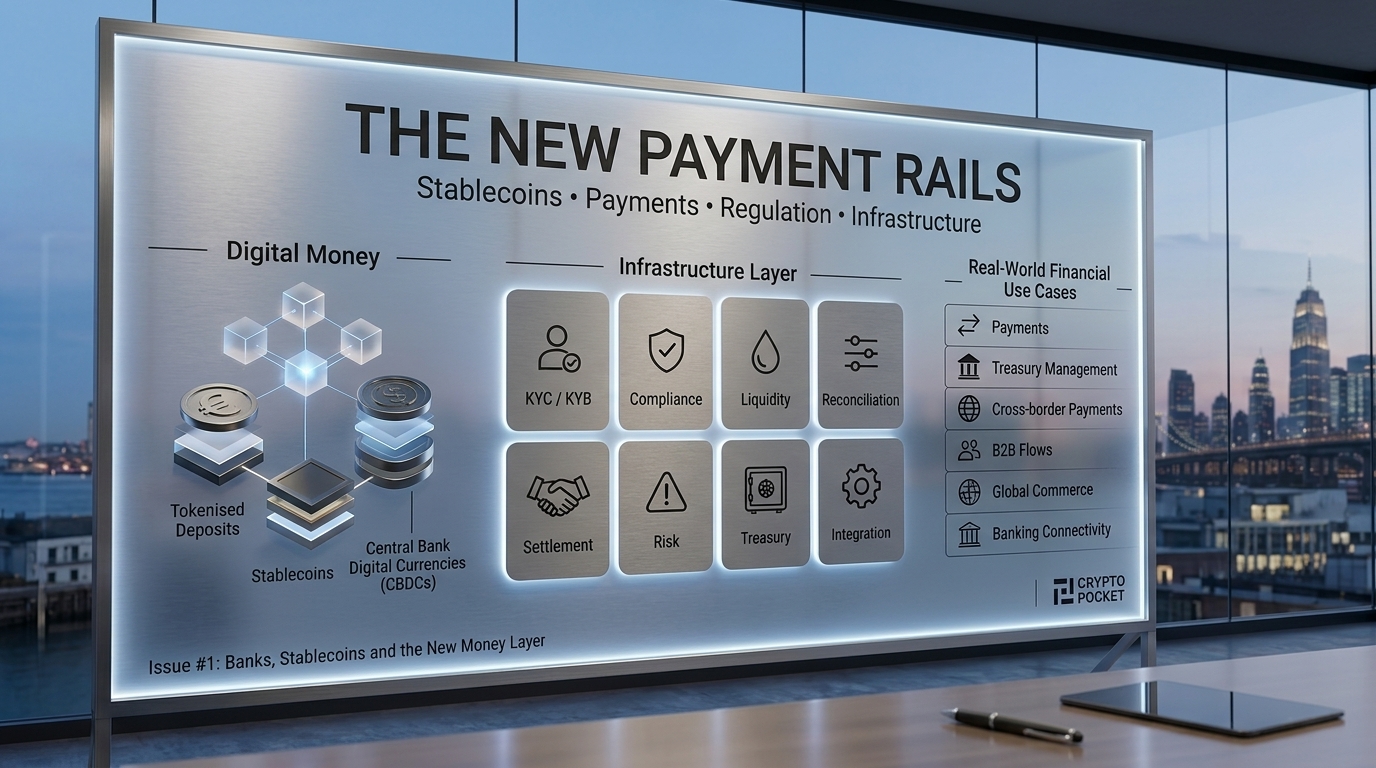 The New Payment Rails — Issue #1: Banks just connected tokenised deposits through Swift. What does that mean for stablecoins?