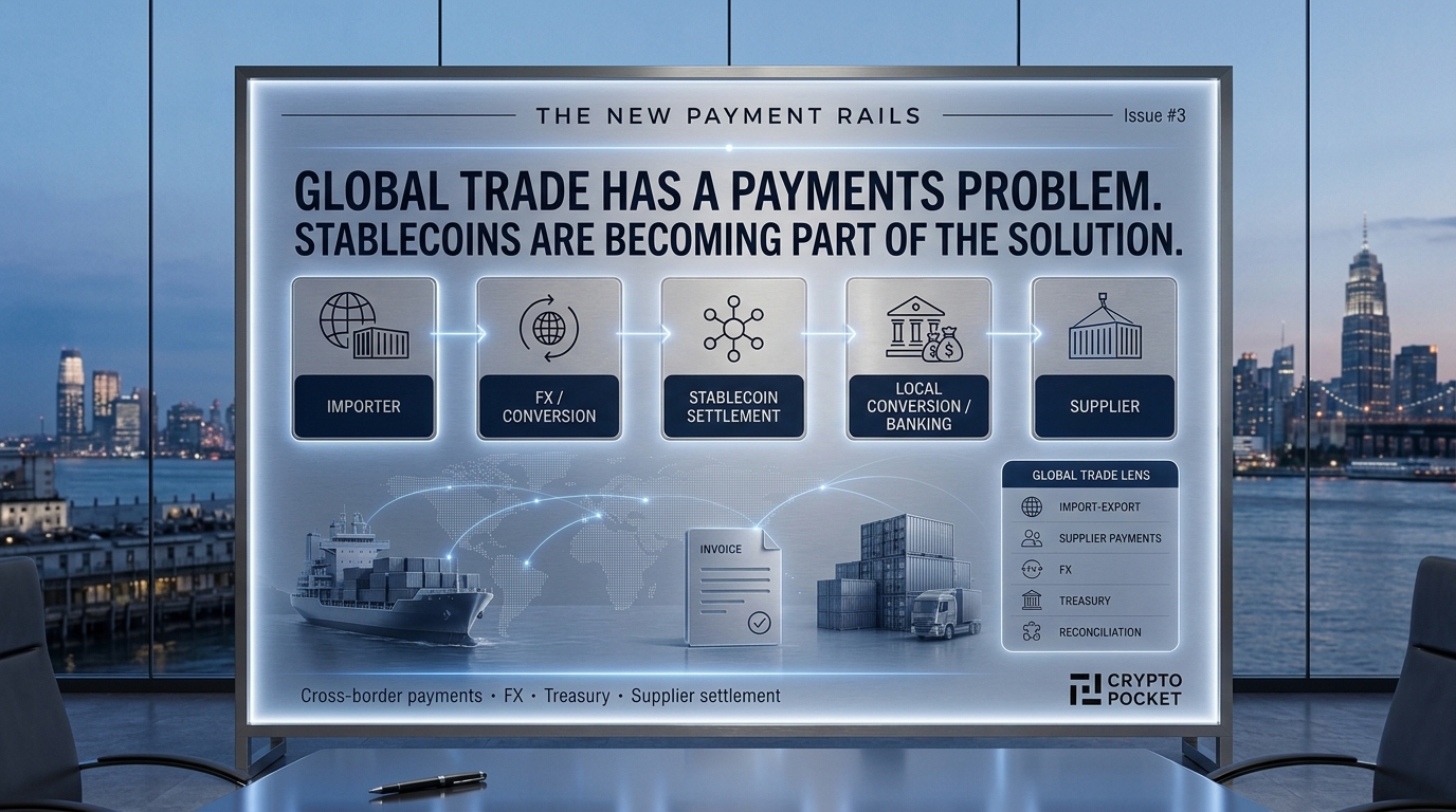 The New Payment Rails — Issue #3: Global trade has a payments problem. Stablecoins are becoming part of the solution.